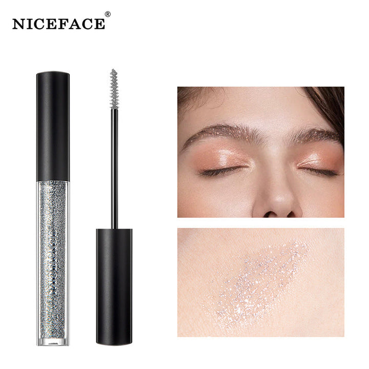 Glitter Eyebrow Liquid for Reflective Festival Looks