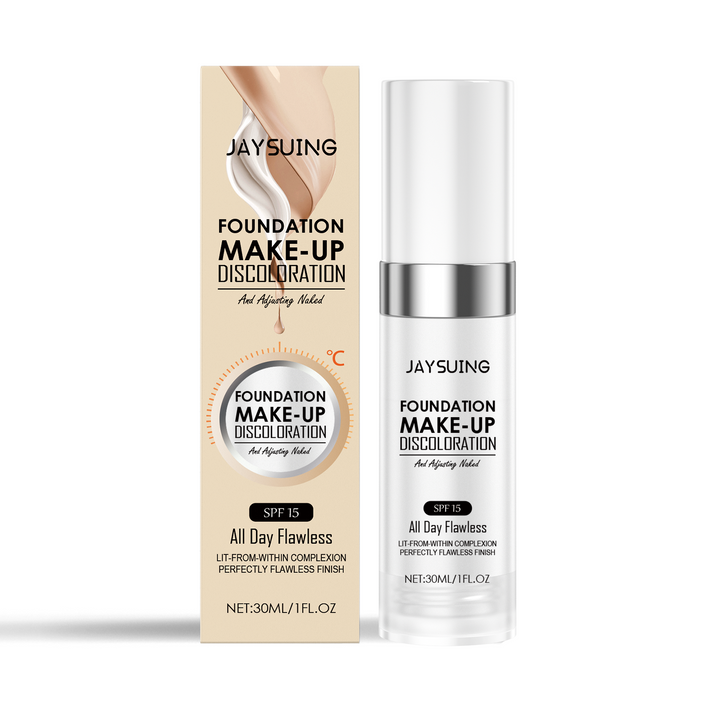 Color-Adjusting Liquid Foundation for Hydrated Coverage