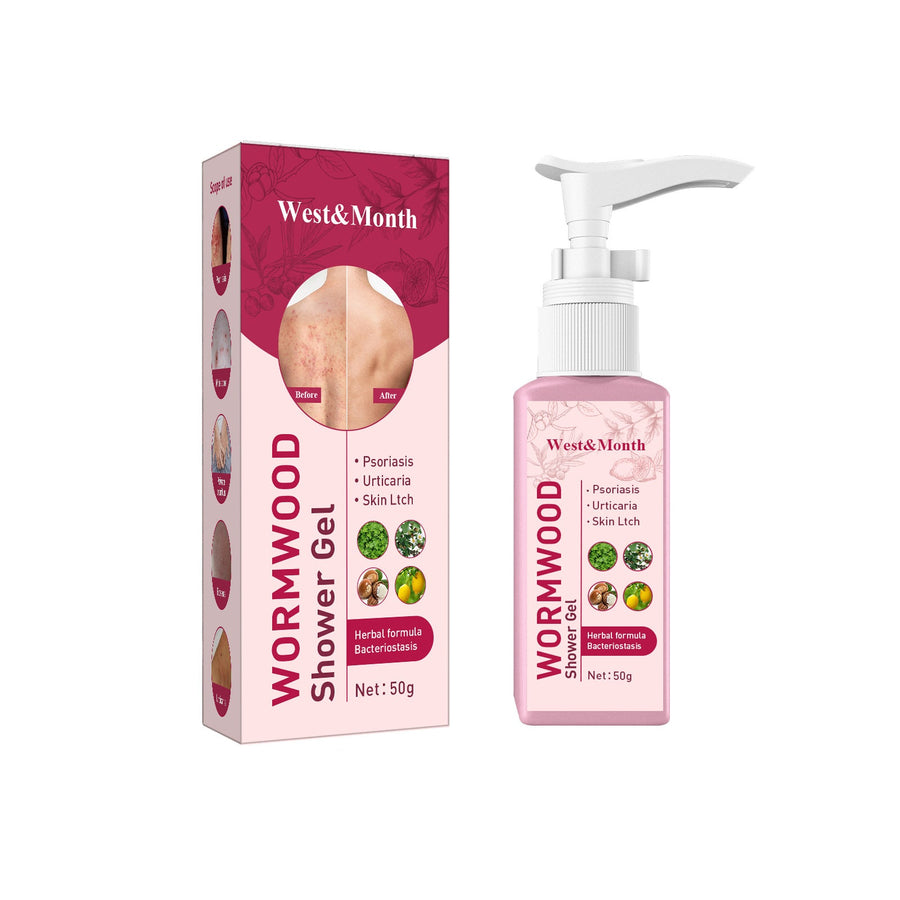 Wormwood Body Wash for Itchy, Irritated Skin Relief