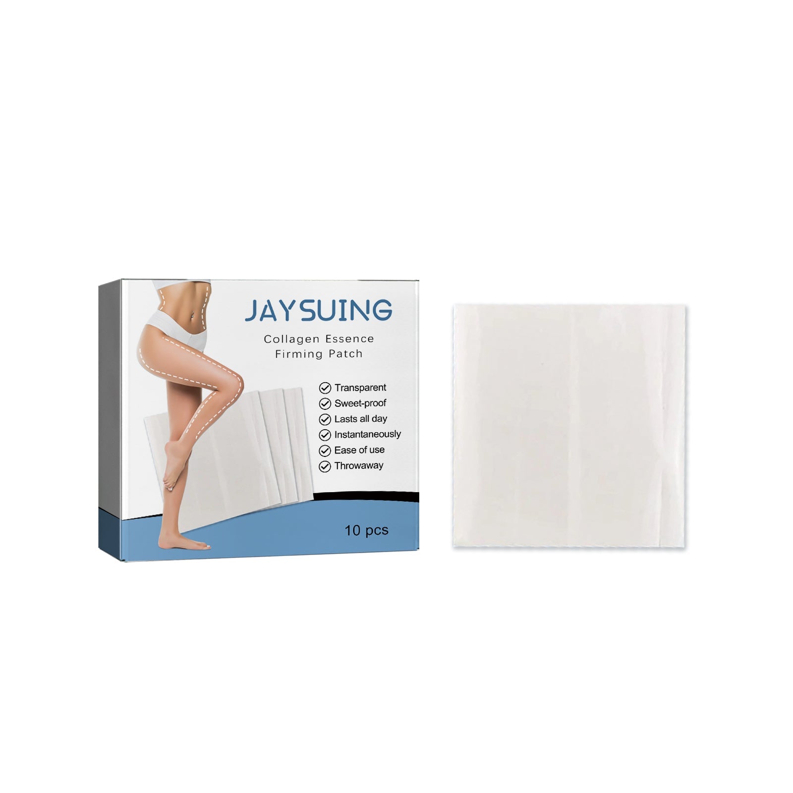 JAYSUING Collagen Essence Firming Patch box with product patch displayed