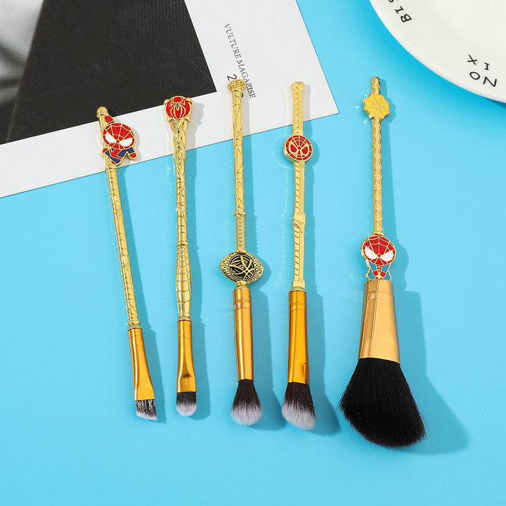 Marvel Spider-Man & Doctor Strange Makeup Brush Set — 5