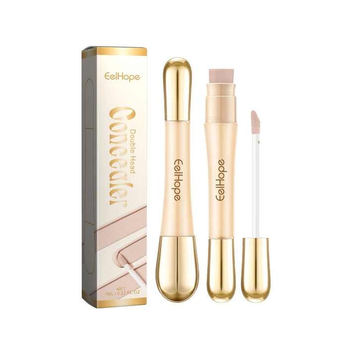 Double Head Concealer for Bright, Targeted Coverage