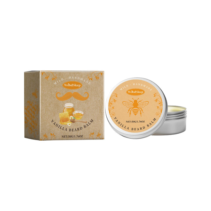 WoodSleep Vanilla Beard Balm — Non-Greasy Hold & Nourishment