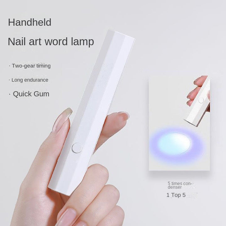 Mini LED Nail Lamp — Fast 30s Gel Cure, Salon-Quality Results