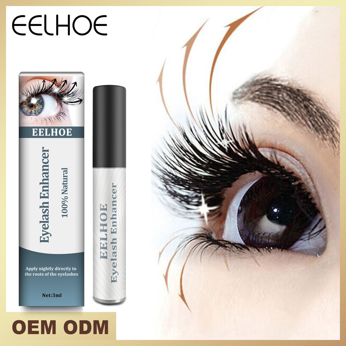 Eyelash Enhancer Mascara for Fuller-Looking Lashes