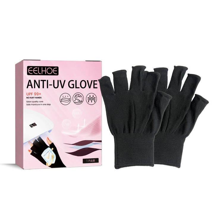 Fingerless UV Protection Gloves — UPF 99+ Anti-Aging