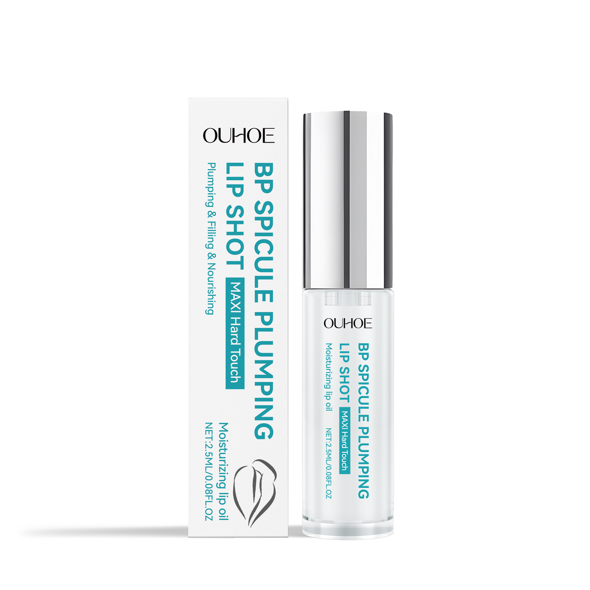 OUHOE Lip Oil - Plumping Glass Gloss for Dry Lips