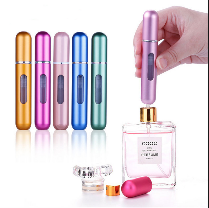 Refillable Perfume Atomizer — Portable 5ml Spray Bottle