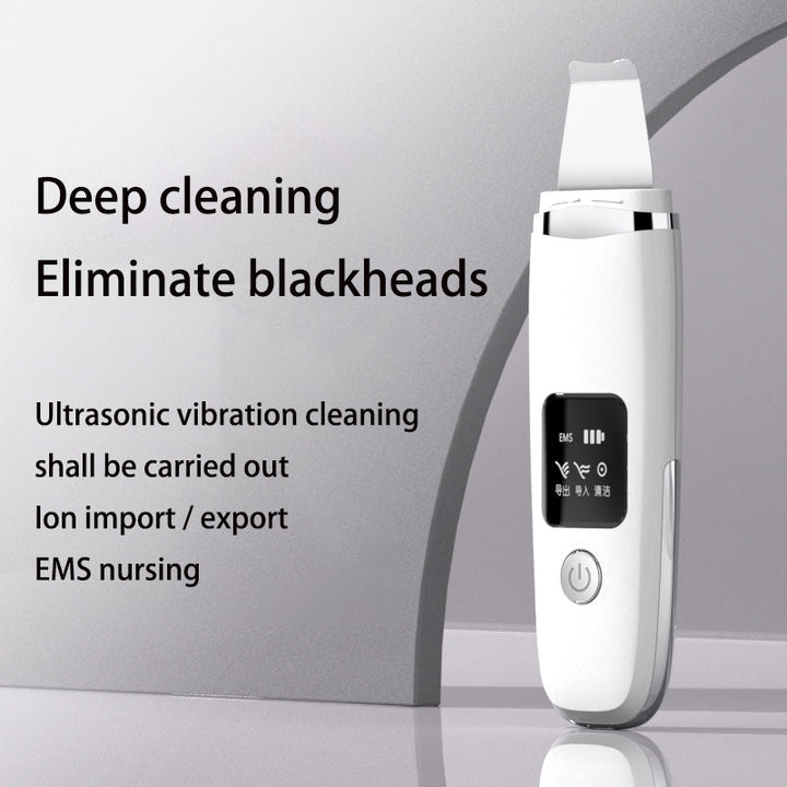Ultrasonic Skin Scrubber — Deep Clean Pores, Eliminate