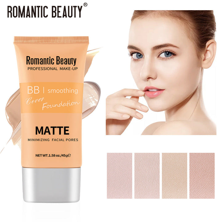 Matte BB Foundation for Pore-Blurring, Even Coverage
