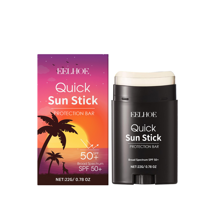SPF 50+ Sunscreen Stick Travel-Size No-Mess Applicator