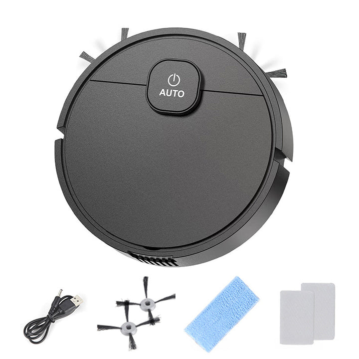3-in-1 Robot Vacuum: 1000Pa Auto-Clean for Pet Hair