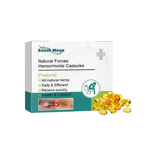 Natural Hemorrhoid Capsules — Herbal Relief for Pain & Itching