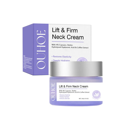 Neck Firming Cream with Hyaluronic Acid & Cupuaçu Butter
