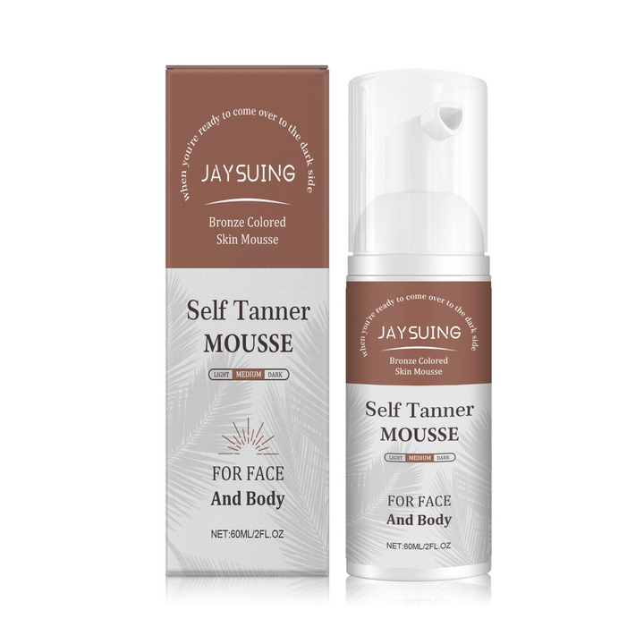 Self Tanning Mousse for Streak-Free Natural Bronze Glow