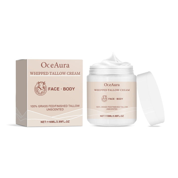 OceAura Tallow Cream — Deeply Hydrating Grass-Fed Face