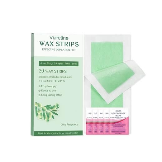 Viareline Wax Strips - Gentle At-Home Hair Removal