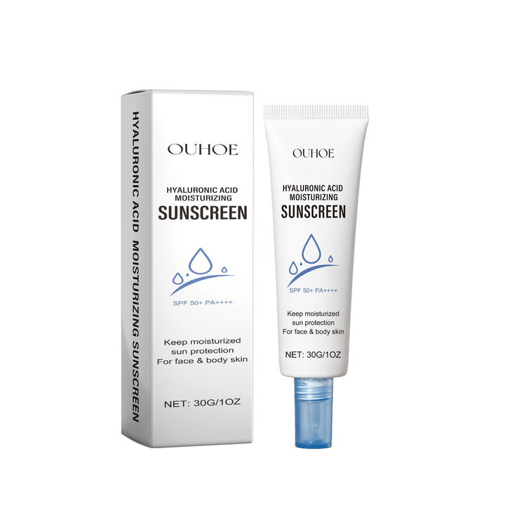 SPF 50+ Hyaluronic Sunscreen Emulsion, Non-Sticky Daily Wear