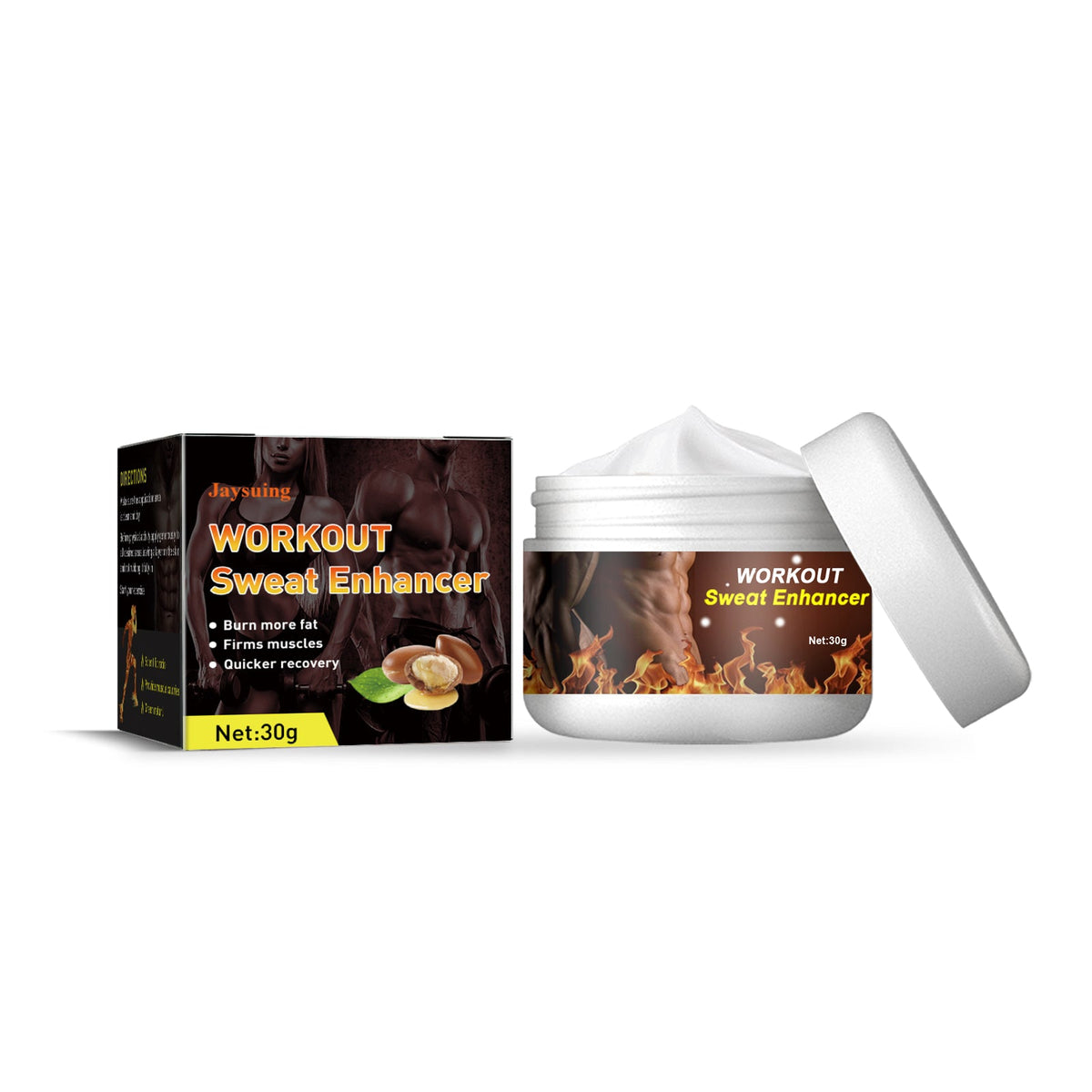 Body Sculpting Cream — Burn Fat, Firm Muscles, Recover Faster
