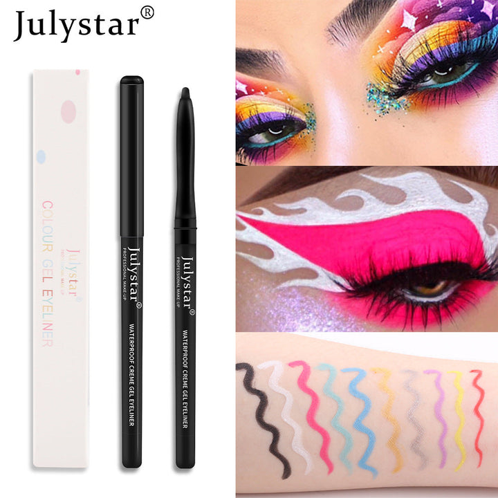 White Eyeliner Pencil for Waterproof Graphic Looks