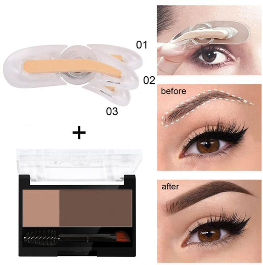 Eyebrow Stamp Kit for Fast, Symmetrical Arch Makeup