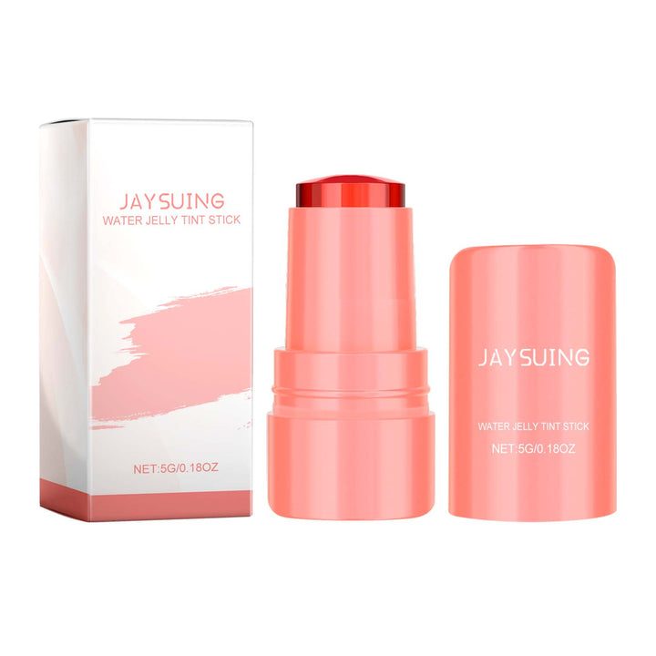 Jelly Blush Lip Gloss Stick for Bright Lips & Cheeks