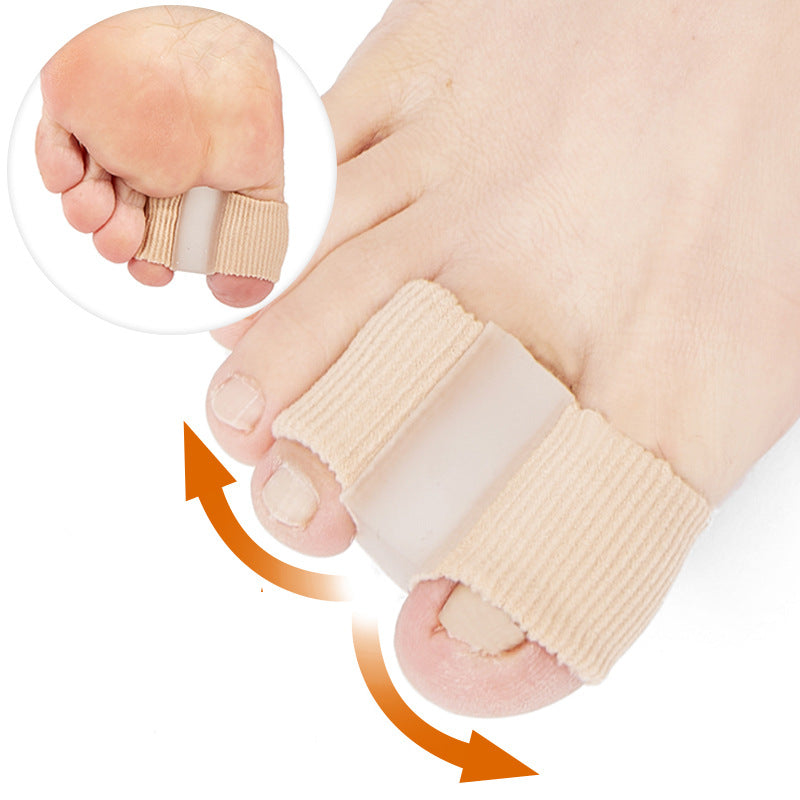 Gel Fiber Toe Splitter — Corrects Bunions & Hallux Valgus