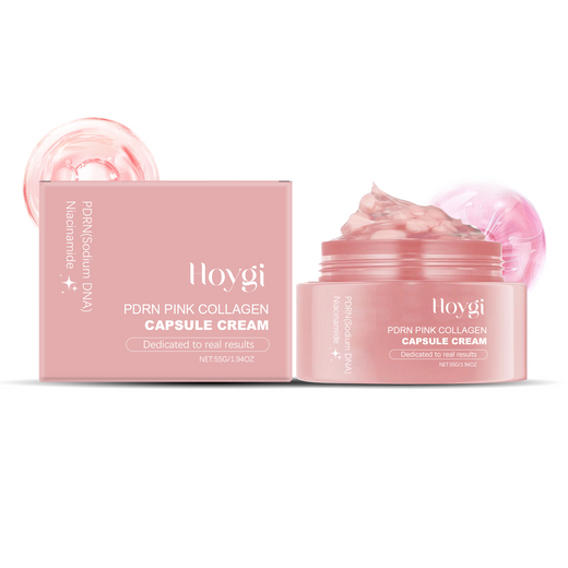 Hoygi Pink Collagen Capsule Cream for Firm Hydrated Skin