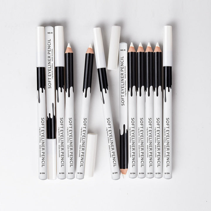 12-Piece Eyeliner Pencil Set for Soft, Lasting Definition
