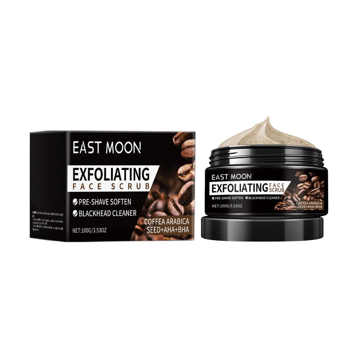 Coffee Facial Scrub for Men – Pre-Shave & Pore Cleanser