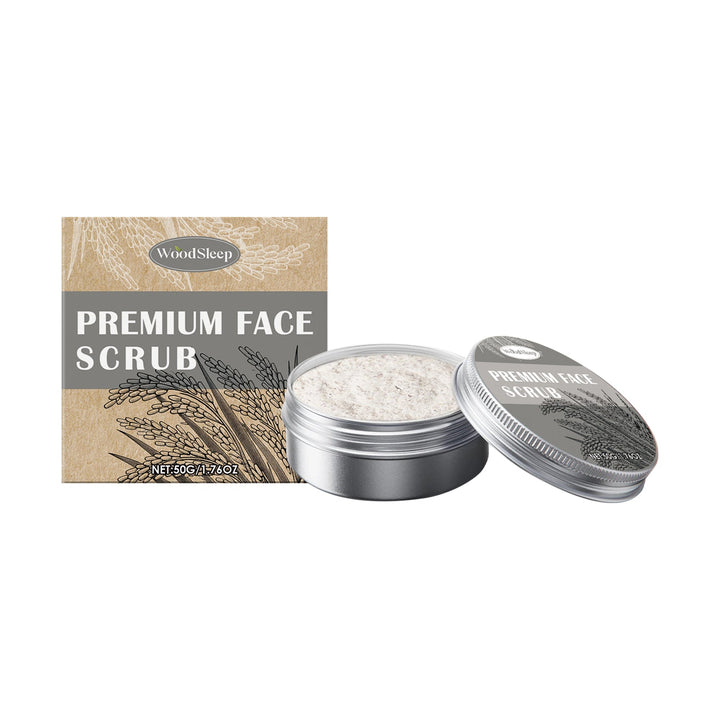 WoodSleep Facial Scrub for Blackheads & Clogged Pores