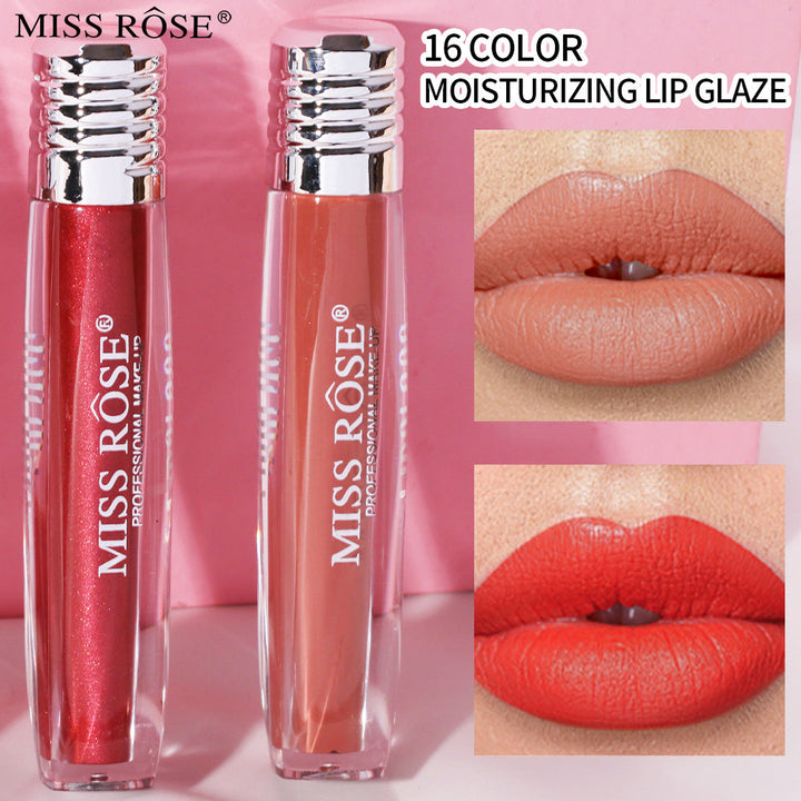 Liquid Matte Lip Gloss - 16 Shades, Velvet Color Finish