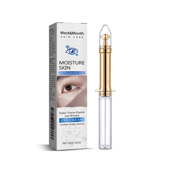 Snake Venom Peptide Eye Cream for Dark Circles & Lines