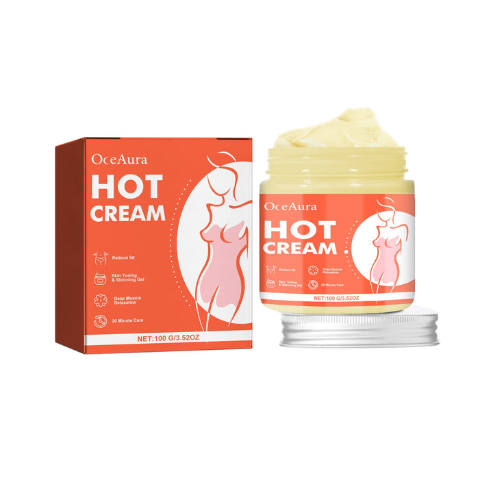 OceAura Body Cream: 20-Min Skin Toning & Sculpt Ritual