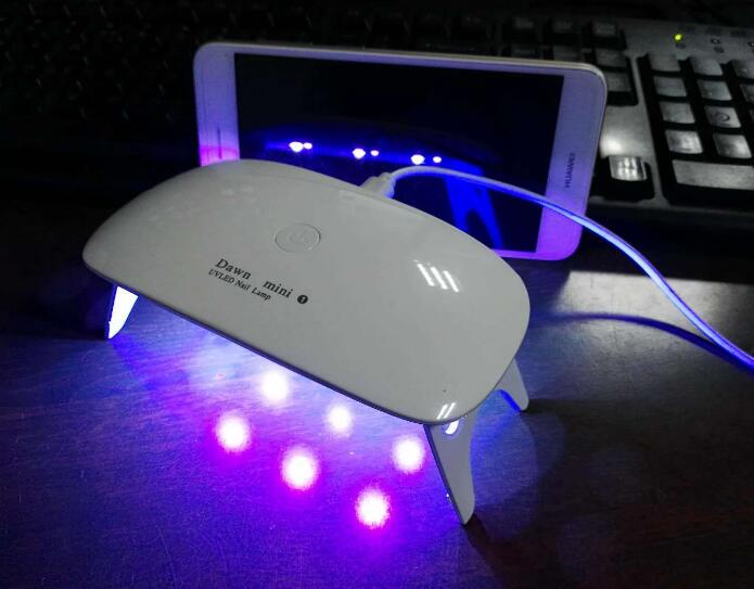 5W LED UV Gel Nail Lamp — Cure Gel Polish at Home in 90