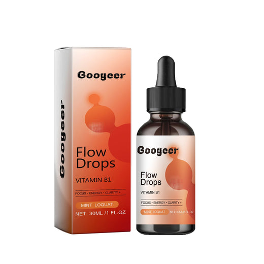 Flow Drops: Combat Fatigue, Sharpen Focus with Adaptogens & B1