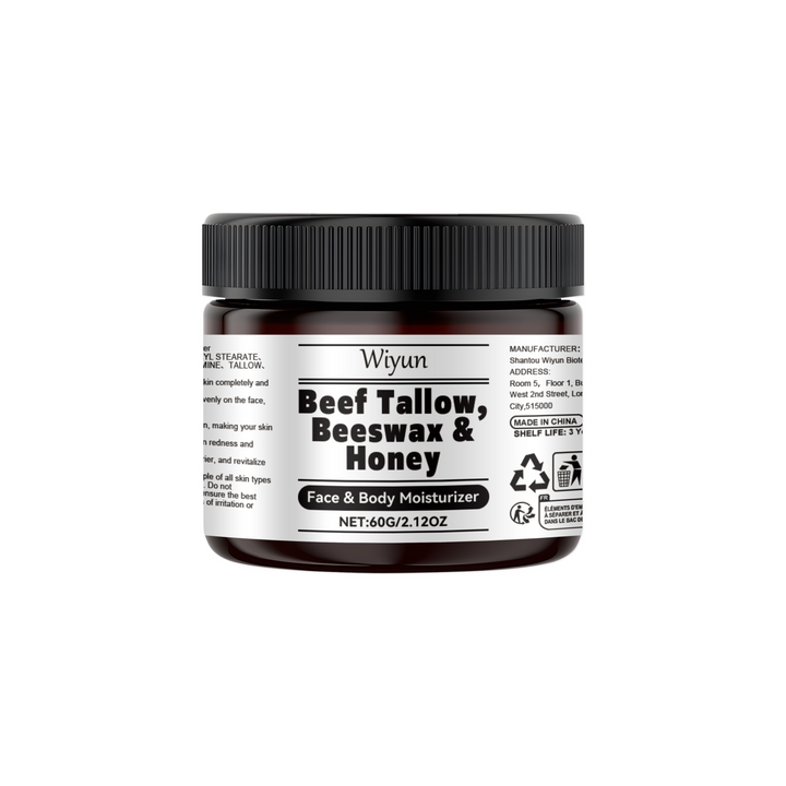 Tallow Honey Moisturizer for Dry, Sensitive Skin