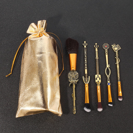 Makeup Brush Set — JoJo-Inspired, Stand-Worthy Beauty Ritual