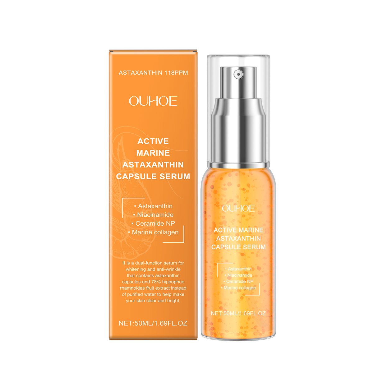 Astaxanthin Facial Essence for Hydration & Radiance