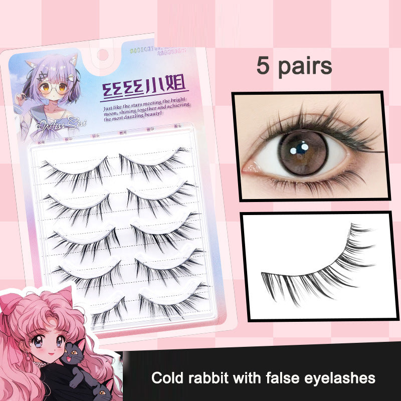 Segmented False Eyelashes for Custom Natural Volume