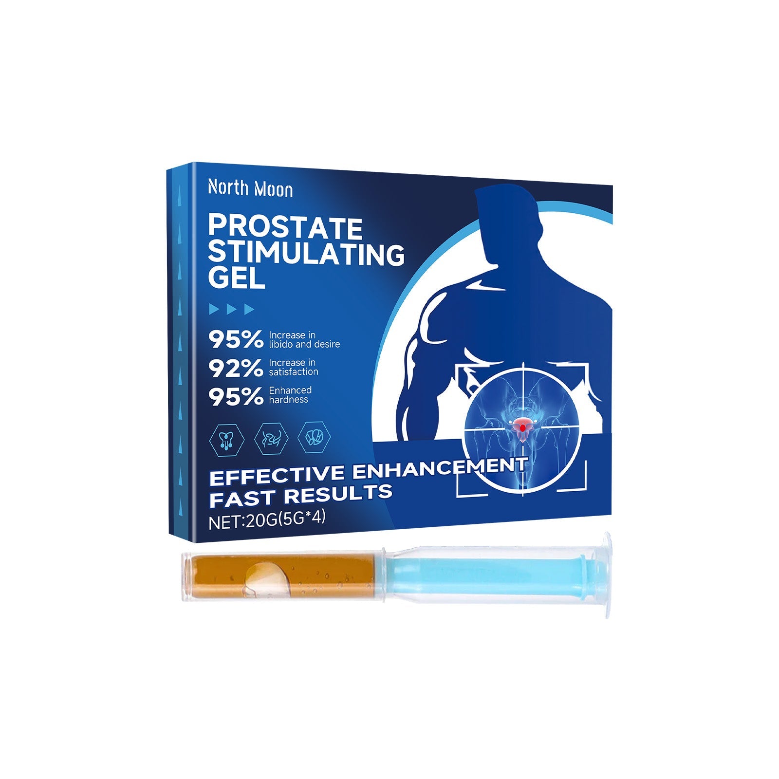 Product packaging and applicator system displayed against white background