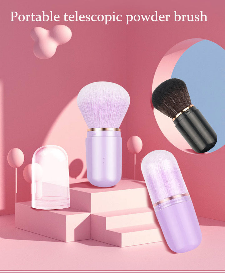 Telescopic Powder Brush for Easy On-the-Go Touch-Ups
