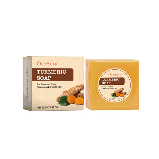 Turmeric Bath Soap — Natural Face & Body Cleanser for Glow