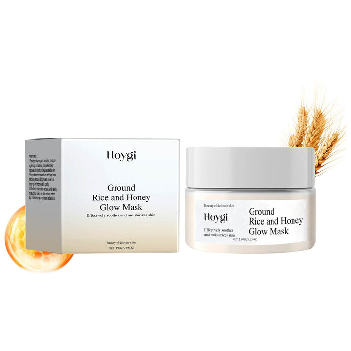 Honey Rice Mud Mask for Clogged Pores & Dry Skin