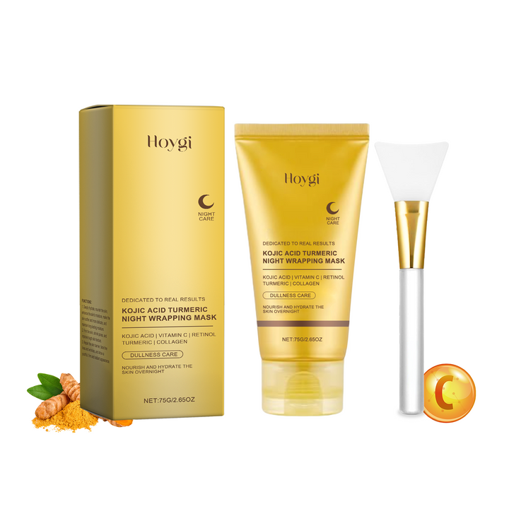 Turmeric Collagen Peel-Off Mask With Scraper Applicator