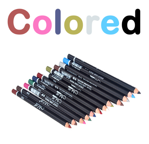 12-Color Waterproof Eyeliner Pencil Set for Bold Looks