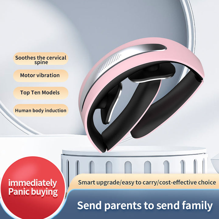 Foldable Cervical Massager — 6‑Day Battery Life Portable