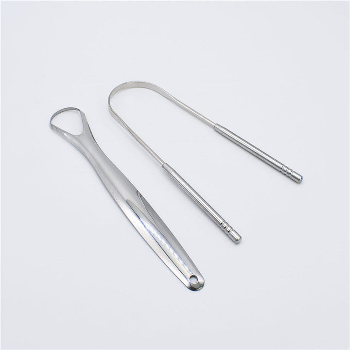 Stainless Steel Tongue Scraper – Remove Bad Breath