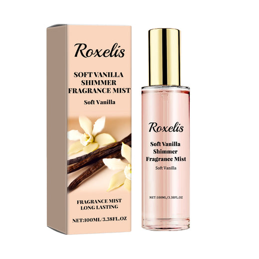 Vanilla Shimmer Fragrance Mist for Soft Date-Night Glow