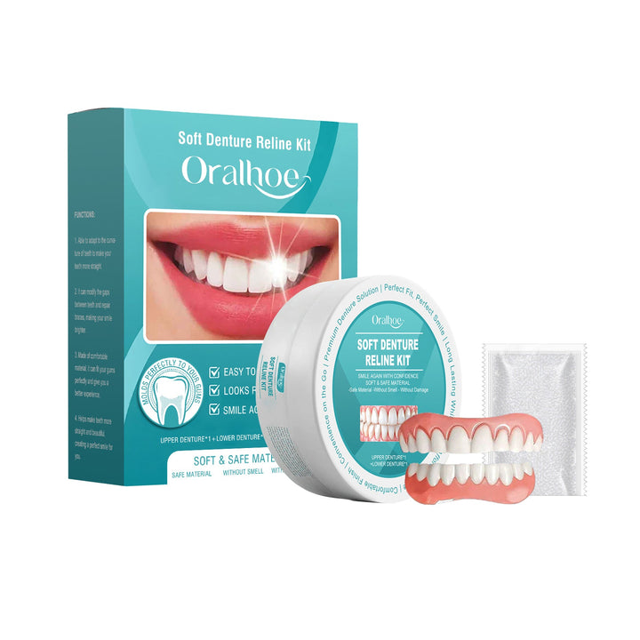 Soft Denture Reline Kit — Instant Comfort, Natural Fit